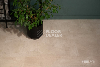 Vinilam Ceramo Stone 2,5 мм 71615 Бетон Белый фото 5 | FLOORDEALER